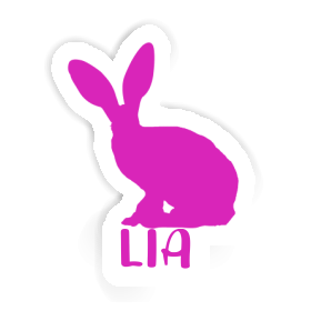 Hase Aufkleber Lia Image