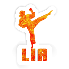 Sticker Karateka Lia Image