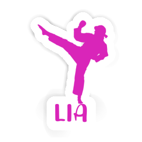 Sticker Karateka Lia Image