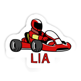 Lia Sticker Kartfahrer Image