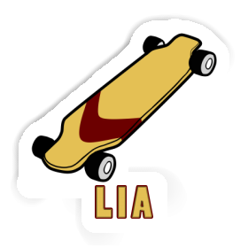 Longboard  Sticker Lia Image