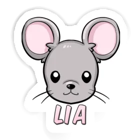 Aufkleber Lia Maus Image