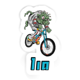 Sticker Lia Biker Image