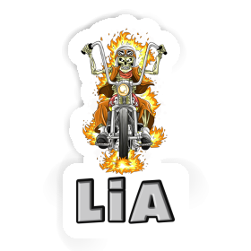 Sticker Lia Motorradfahrer Image