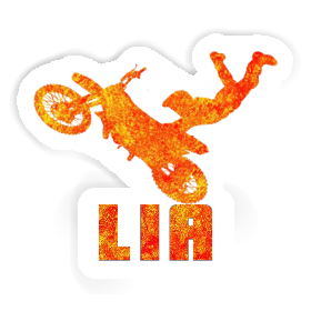 Sticker Lia Motocross Rider Image