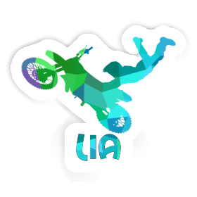 Sticker Motocross-Fahrer Lia Image