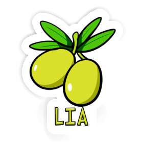 Lia Sticker Olive Image