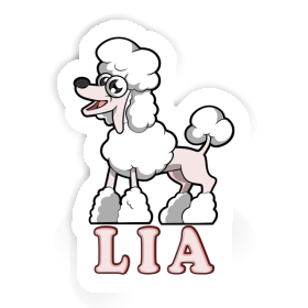 Poodle Sticker Lia Image