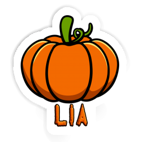 Lia Sticker Pumpkin Image