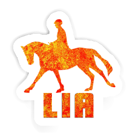 Sticker Horse Rider Lia Image