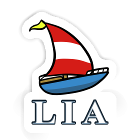 Sticker Sailboat Lia Image