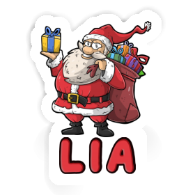 Lia Sticker Santa Image