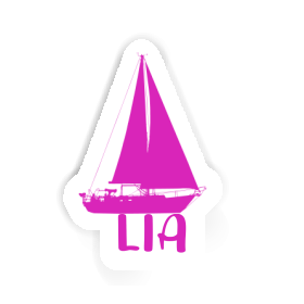 Lia Sticker Sailboat Image