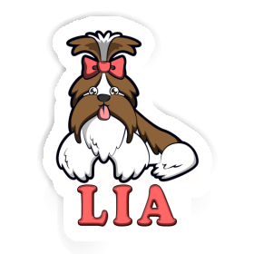 Sticker Lia Shih Tzu Image