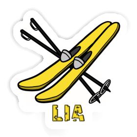 Sticker Ski Lia Image