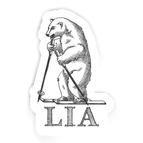 Sticker Lia Skifahrer Image