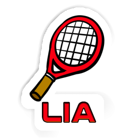 Sticker Tennis Racket Lia Image