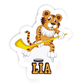 Hockey Player Sticker Lia Image