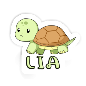 Lia Sticker Schildkröte Image