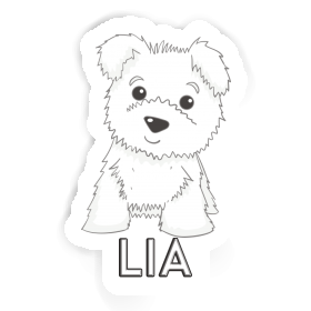 Lia Sticker Westernhund Image