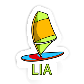 Lia Sticker Windsurf Sail Image