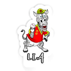 Lia Sticker Zebra Image