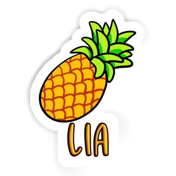 Lia Sticker Pineapple Laptop Image