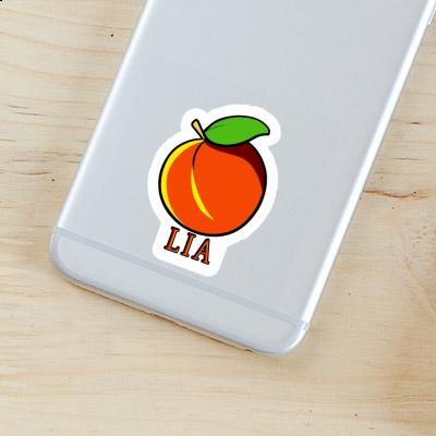 Lia Sticker Apricot Gift package Image