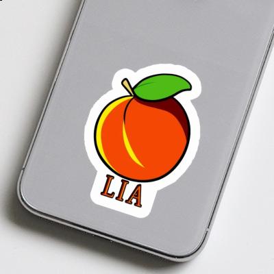 Sticker Lia Aprikose Notebook Image