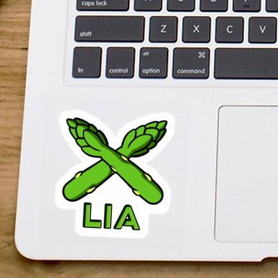 Sticker Lia Asparagus Notebook Image