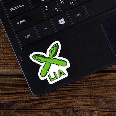 Sticker Lia Asparagus Notebook Image