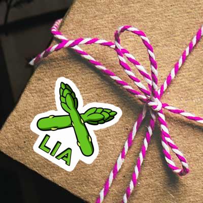 Sticker Lia Asparagus Notebook Image