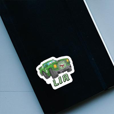 Race car Sticker Lia Notebook Image