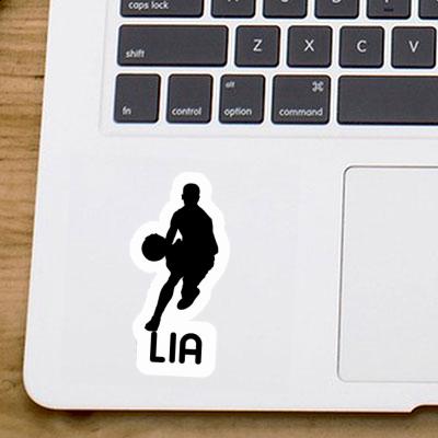 Autocollant Lia Joueur de basket-ball Notebook Image