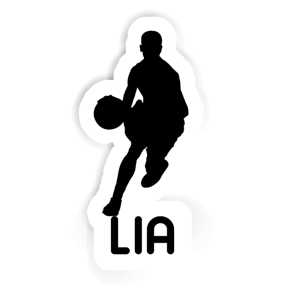 Sticker Basketball Player Lia Notebook Image