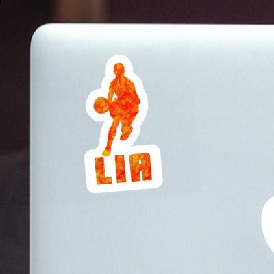 Basketball Player Sticker Lia Laptop Image