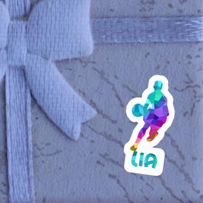 Lia Autocollant Joueur de basket-ball Gift package Image