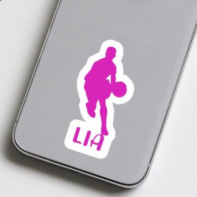 Sticker Basketball Player Lia Notebook Image