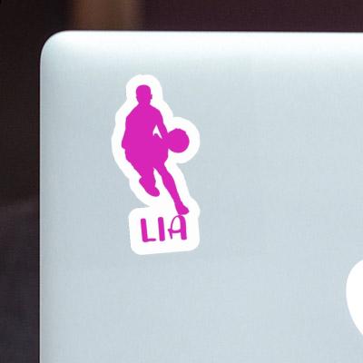 Autocollant Joueur de basket-ball Lia Laptop Image