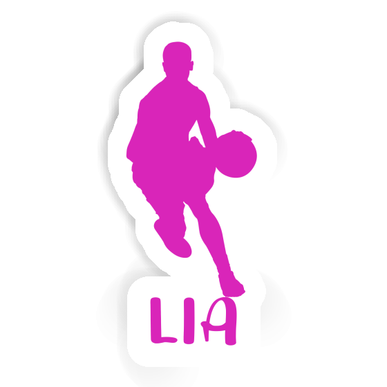 Sticker Lia Basketballspieler Notebook Image