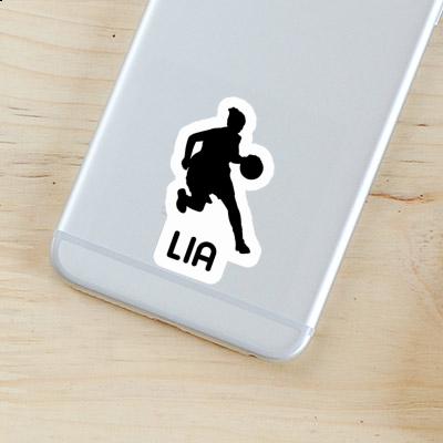 Basketball Player Sticker Lia Laptop Image