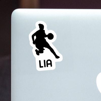 Basketball Player Sticker Lia Laptop Image