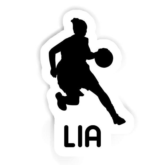 Sticker Lia Basketballspielerin Laptop Image