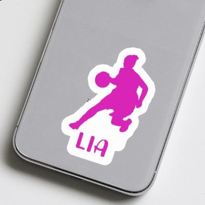 Lia Sticker Basketball Player Image