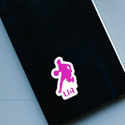 Lia Sticker Basketball Player Laptop Image