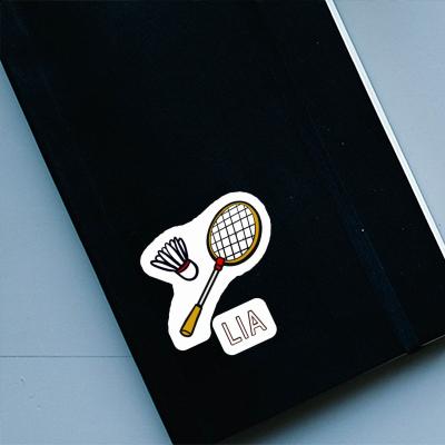 Lia Sticker Badmintonschläger Image