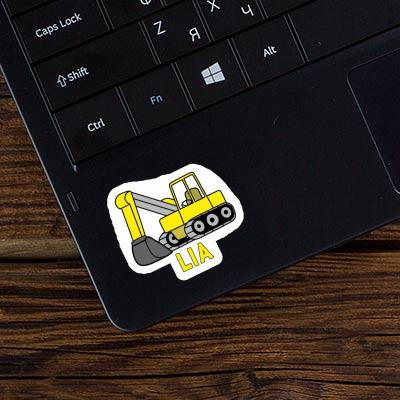 Excavator Sticker Lia Gift package Image