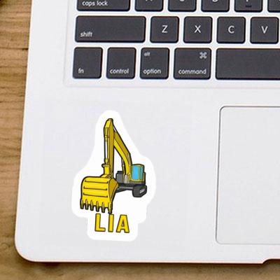 Excavator Sticker Lia Image