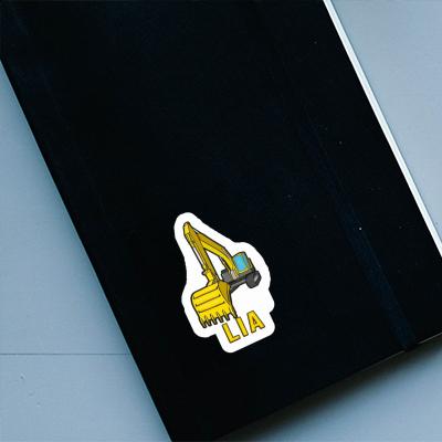 Excavator Sticker Lia Gift package Image