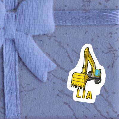 Excavator Sticker Lia Image